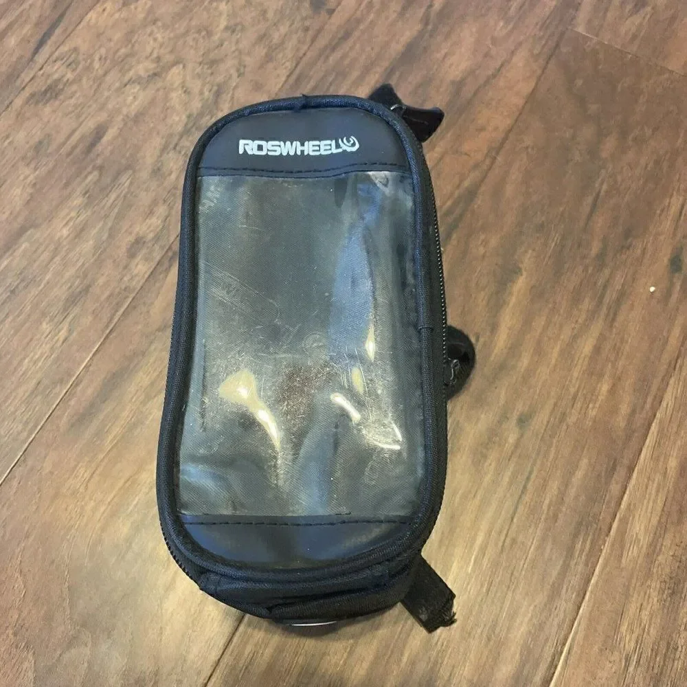 Roswheel Bicycle Top Tube Bag Cell Phone Spares Storage Bike Frame Bag